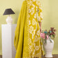 Green Cotton Anarkali Suit Dupatta Set with Kota Doriya | Label Anju Kumar