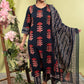 Navy Pure Cotton Printed Straight Suit Dupatta Set with Highlight Work | Label Anju Kumar