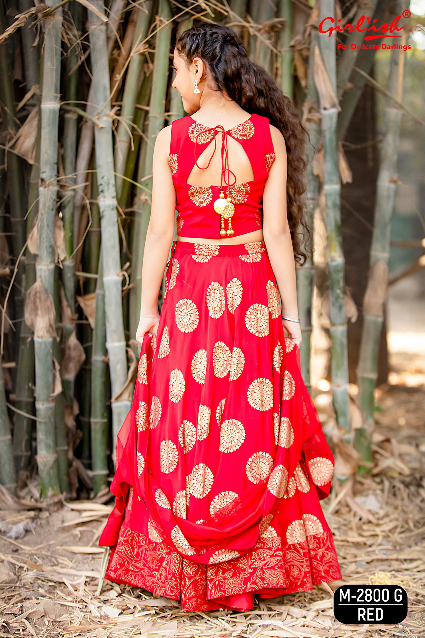 Charming Red Lehenga Choli – A Gorgeous Outfit for Young Fashionistas