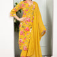 Yellow Pure Cotton Printed Suit with Dupatta – Summer Wear |