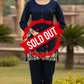 Navy Blue Woollen Coord Set with Thread Embroidery – Warm Women’s Ethnic Wear | Label Anju Kumar