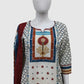 Offwhite Ferozi Pure Cotton Printed Straight Suit Dupatta Set