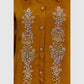 Mustard Pure Chinnon Handworked Semi-Formal Co-ord Set