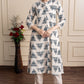Printed A-Line Kurti with Pockets | Soft Khadi Cotton Ethnic Wear (M–5XL)