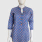 Printed Cotton Short Kurti – Casual / Office Ethnic Top | Label Anju Kumar