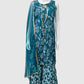 Green Pure Muslin Silk Printed Sharara Suit Dupatta Set – Festive Women’s Ethnic Wear