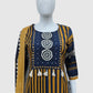Mustard Pure Cotton Printed Straight Suit Dupatta Set