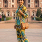 Multicolour Crepe Digital Printed Shirt Style Coord Set with Trousers