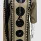 Black Cotton Geometrical Printed Suit Dupatta Set with Mirror Work