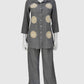 Grey Premium Linen Co-ord Set for Women | Stylish Ethnic Coord Wear