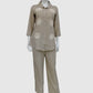 Beige Premium Soft Linen Co-ord Set for Women | Casual Luxury Wear