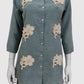 Sky Blue Premium Soft Linen Co-ord Set for Women with Straight Trousers
