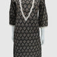 Mouse Colour Pure Cotton Printed Long Kurti for Women