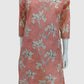 Pink Pure Cotton Long Kurti for Women with Pocket