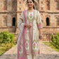 Pink Pure Cotton Hand Block Print Suit Dupatta Set