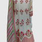 Mauve Cotton Anarkali Suit Dupatta Set with Chikankari Detailing