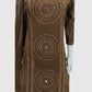 Brown Pure Cotton Suit Set with Handcrafted Dori Work