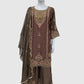 Mouse Pure Chinnon Embroidered Short Suit Set