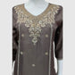 Mouse Premium Silk Hand Embroidered Straight Suit Set