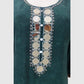 Bottle Green Premium Modal Rayon Digital Printed Designer Co-ord Set