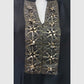 Black Premium Gajji Digital Printed Co-ord Set with Embroidered Neck