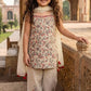 Cream Pure Cotton Ethnic Set for Girls | Newborn to 7 Years