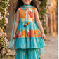 Ferozi Pure Cotton Ethnic Set for Girls | Newborn to 7 Years