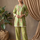 Pista Green Pure Cotton Co-ord Set for Women