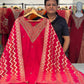 Majenta Silk Suit Dupatta Set with Banarasi Dupatta | Label Anju Kumar