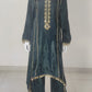 Velvet Coord Set with Mirror Hand Work
