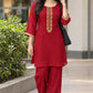 Magenta, Mehroon & Blue Without Dupatta (Design.No-12020)