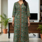 Printed Cotton Kurti – Sizes S-5XL | Label Anju Kumar