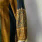 Mehroon & Green Dola Silk Designer Farshi Salwaar Suit Set