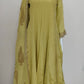 Liril Pure Chinon Anarkali Suit with Organza Dupatta & Lace Detailing