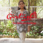 Grey Ikkat Print Cotton Coord Set for Girls with Offwhite Trousers | Summer Casual Wear (8–18 Years) – Label Anju Kumar