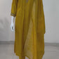 Yellow Silk Straight Suit Dupatta Set with Banarasi Dupatta & Hand Embroidery | Label Anju Kumar