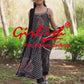 Black Printed Spaghetti Anarkali Suit Set for Girls with Trouser & Net Dupatta | Thread Embroidery | Ethnic Wear (8–18 Years) – Label Anju Kumar